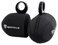 Rockville Pair RWBC Neoprene Covers For 6.5" Marine Wakeboard Tower Speakers