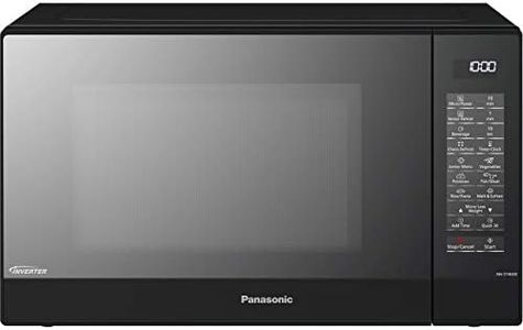 Panasonic PA4600 NN-ST46KBBPQ Microwave, Black, 18/8 Stainless Steel, 1000 W, 32 liters (H)31.0 x (W)52.5 x (D)38.8