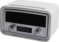 soundmaster UR190 FM / DAB Clock Radio (White)