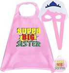 Big Sister Cape, Super Sister, New Big Sister Gifts, Big Sister Gifts, Big Sister Gifts for Little Girls, Gifts for New Sister, Big Sister Superhero Cape, Sister Gift Superhero