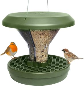 Davos Hanging Bird Feeder Station – Outdoor Garden Wild Bird Feeder