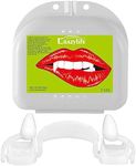 Vampire Teeth - Cosplay Fangs | Halloween Dentures with Concealing Device, Retractable Design, Cosplay Costume Accessories for Werewolf, Zombie and Buniq