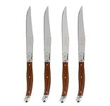 French Home Laguiole Steak Knives, Set of 4 (Wood Grain)