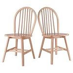 Winsome Wood Windsor Chair, Natural