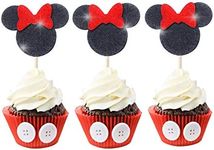 Minnie Mouse Cupcake Toppers Mickey