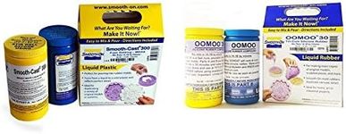 Smooth -On - 30 Silicone Mold Making Rubber Trial Unit (1 Pint A & 1 Pint B) & Smooth-Cast 300 Liquid Plastic Compound