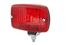 HELLA 2NE 002 985-001 Rear Fog Light - Halogen - 12V - mounting - Lens Colour: Red - Plug: Blade Terminal - left/Rear/right