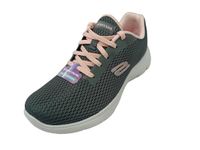 Skechers-Women's Casual Shoes-SUMMITS-896219ID-CCPK-9 Charcoal/Pink