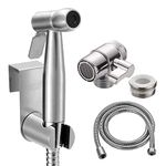 Portable Bidet Sprayer Kit - with Tap Diverter and Faucet Adapter for Kitchen Sink Faucet or Bathroom, Include 59" Hose and Hook up for Feminine Hygiene, Pet Shower