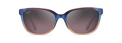 Maui Jim Women's Honi Sunglasses, Sunset/Maui Rose Polarized, Small