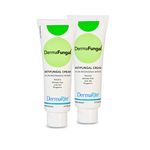 DermaRite Athlete’s Foot Antifungal Cream, 2 Pack - 3.75 Oz Tube - Treats Jock Itch, Ringworm and Dry Itchy Skin - 2% Miconazole Nitrate – Latex Free, Dermatologist Tested – DermaFungal by