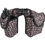 Cashel Horn Saddle Bag Bottle and Lunch Holder, Leopard