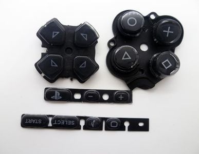 Rubber Buttons Spare Key Replacement Compatible with Sony PSP 3000