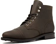 Thursday Boot Company Women's Captain Lace-up Ankle Boot, Tobacco, 6 UK