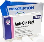 Anti Old Fart OAP Sweets Joke Prank Pill Tablet Box - Gift Ideal Present for Him Husband Boyfriend Dad Men Uncle Funny Valentines Retirement 40th 50th 60th 70th 80th Birthday Fathers Day.