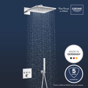 GROHE Precision SmartControl Shower System – Thermostatic Mixer