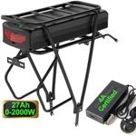 UPP 52V 27Ah Ebike Battery with Rea