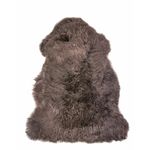 Natural Milan Genuine Sheepskin Area Rugs with Thick and Lush Pile, Fluffy Sheep Fur Rug with Anti-Skid Backing for Bedroom Living Room, Double Pelt, Chocolate Brown