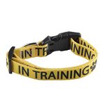 In Training Dog Collar Working Dog Collar Adjustable Pet Collar (In Training Dog Collar)