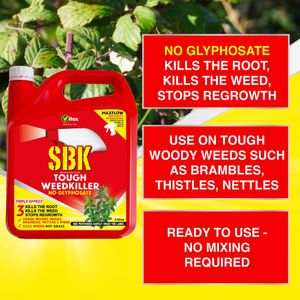 Vitax SBK Brushwood Killer Tough Weedkiller, Ready to Use – 4L