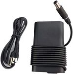 Slim 65W AC Adapter Charger Compatible with Dell Latitude 7480 7490 7290 E6430 E6440 E6500 E6510 E6520 E6530 E6540 E7240 E7250 E7440 E7450 Inspiron 17R 5720 5721 5737 15R 7520 Power Supply Cord