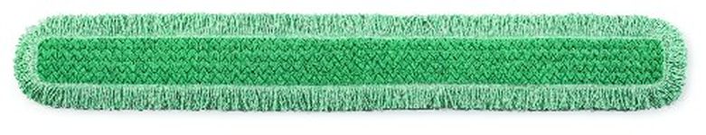 Rubbermaid Commercial HYGEN Microfiber Dust Mop Pad, 60 Inch, Green, FGQ46000GR00