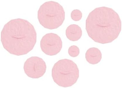 GIR: Get It Right Silicone Lids – Reusable Bowl Covers for Food Storage – 10-Pack (4" to 12.5") – Cotton Pink