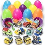 PREXTEX Toy Filled Easter Eggs with