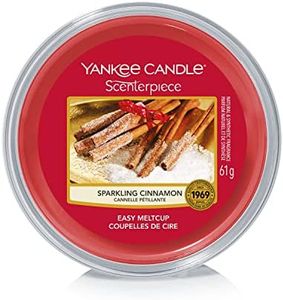 Yankee Candle Scenterpiece Easy Wax MeltCups, Sparkling Cinnamon, Wax Melts for Electric Warmers, Lasts up to 24 Hours