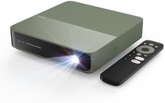 WEMAX ALPD Laser Projector, Netflix Officially Licensed, 500 ISO Lumens, 1080P HD, HDR10 Smart Projector with WiFi and Bluetooth, 2x5W Dolby Audio, Mini Portable Projector for Home Outdoor