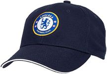 Chelsea FC Adult Super Core Baseball Cap (UK Size: One Size) (Navy)