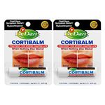 Dr. Dans Cortibalm Lip Balm, 2 Count