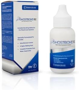 GHOSTBOND XL Hair Patch Adhesive Glue | Waterproof Lace Wig Glue for Men & Women | Invisible Bond for Poly & Lace Systems | Sweat, Oil & Moisture Resistant | 38ml