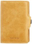 SECRID-Twin Ochre Leather Wallet