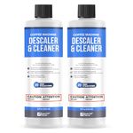 Essential Values Universal Descaling Solution for Keurig Breville Nespresso & Delonghi (4 Uses) | Coffee Machine Descaler Cleaner | Liquid To Descale Automatic Coffee Makers & Espresso Machines