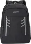 WATERFLY 25L Travel Laptop Backpack: 15.6" Laptop Bookbag with Large Padded Compartment College Backpacks for Adult Women Men Flight Approved Business Daypack