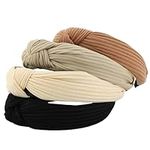 Drnytunk 4PCS Knotted Headbands for