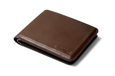 Bellroy Hide & Seek Premium Edition LO (Slim leather billfold), Darkwood, One Size, Minimalist