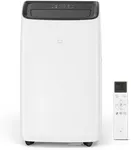 Garvee 14,000 BTU Portable Air Conditioner with Heat, Energy Efficient Inverter Portable AC Unit with Fan & Dehumidifier Cools up to 750 sq. ft, Includes Follow Me Remote & Dual Hose