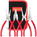 TOOLEAGUE 4 Pcs Snap Ring Pliers Se