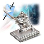 Yourlivingart King Arthurs Excalibur Miniature Sword - Letter Opener Steel with Pen Holder Knight Made of Resin, Sword, Office Desk Accessories, Gift for Collectors, Exclusive Set