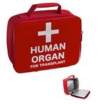 Human Organ Transplant Novelty Lunch Bag - Red