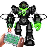 BEZGAR TR300 Robot Toys for Kids - Smart Programmable, Dancing Remote Control Emo Robot with 22 Actions, Supporting 78 Changing Expressions, Ideal Gifts for Kids, 3 4 5 6 7 8 Year Old Boys