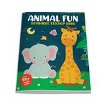 Animal Fun Reusable Sticker Book For Children