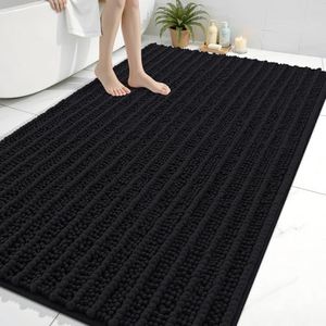 Arotive Bathroom Rugs Mat 70x46, Soft Absorbent Chenille Shaggy Bath Mat