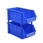 Guvkeug 2Pack Plastic Storage Bin Hanging Stackable File Toy Parts Organizer for Organizing Classrooms Garage Basement