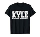 Kyle Personal Name Funny Kyle T-Shi