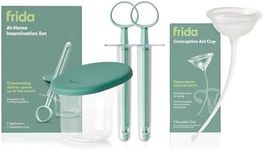 Frida Fertility at-Home Insemination Kit, Developed with Fertility Specialists + Frida Fertility Conception Aid Cup, Keeping Sperm Close to Cervix, Reusable