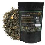 Luxury Classic Tea Premium Herbal Tea Quality Organic Loose Tea Loose Leaf Tea Herbal Tea bags Earth Friendly 50 Gram 1.8 Ounces by Celestial House Premium Tea (Green Jasmine)