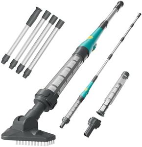 Handheld Cordless Pool Vacuum, Portable Pool Cleaner with Long Runtime and Strong Suction, Ideal for Hot Tubs, Spas, Inground & Above Ground Pools